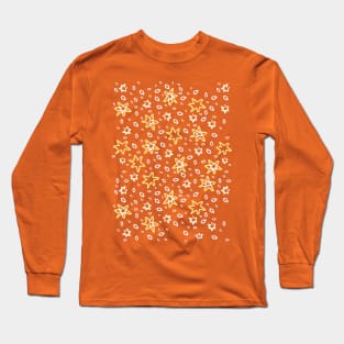 Fun Star Design Long Sleeve T-Shirt